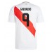 Maillot de foot Pérou Paolo Guerrero #9 Domicile vêtements Copa America 2024 Manches Courtes